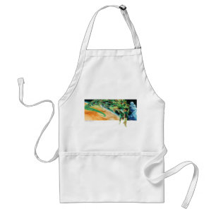 Gren Lanterns Flying in Space Standard Apron