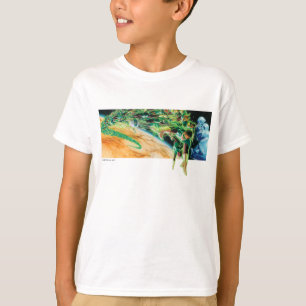 Gren Lanterns Flying in Space T-Shirt
