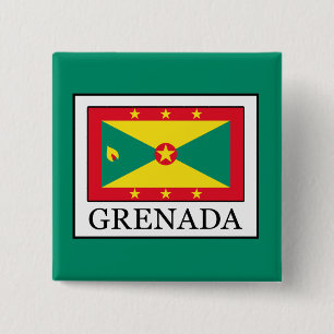 Grenada 2 Inch Square Button