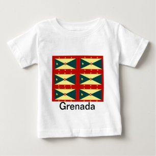 Grenada baby t-shirts