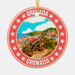 Grenada                                            ceramic ornament