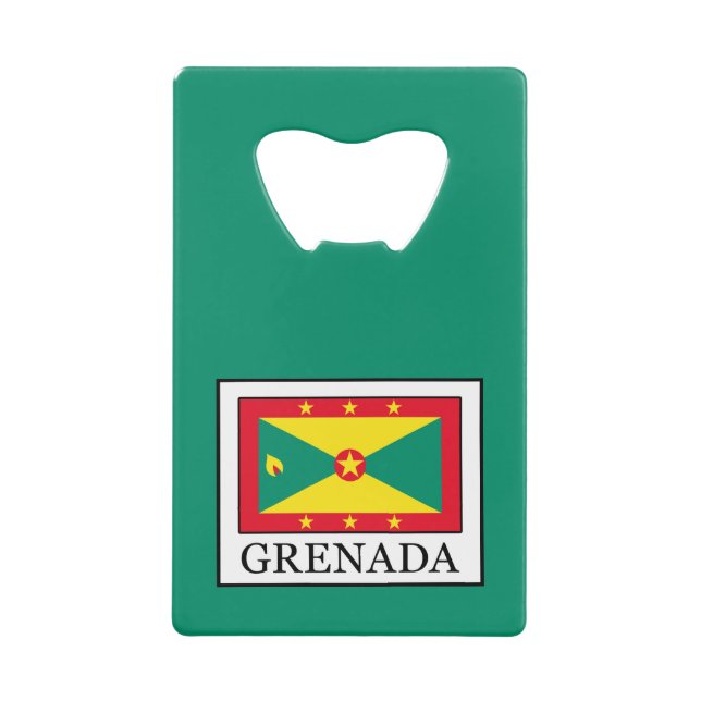 Grenada Credit Card Bottle Opener (Front)