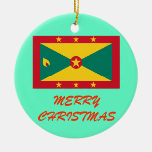 GRENADA* Custom Christmas Ornament