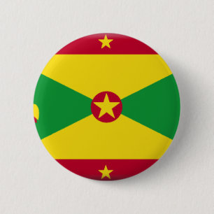 Grenada Flag 2 Inch Round Button