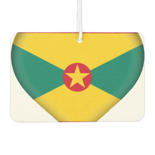 Grenada Flag Air Freshener