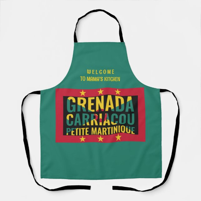 GRENADA Flag Apron (Front)