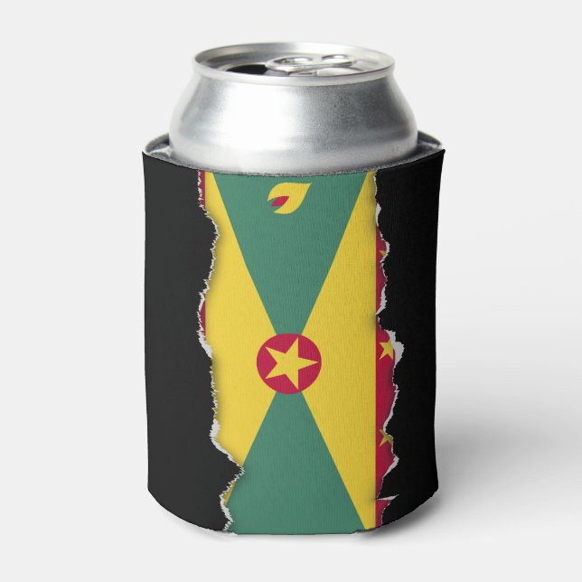 Grenada Flag Can Cooler (Can Front)