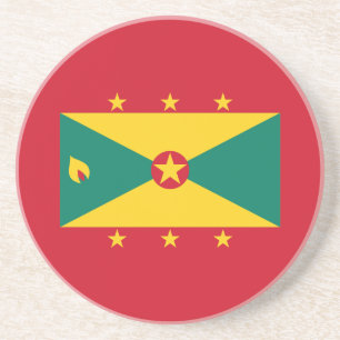 Grenada Flag Coaster