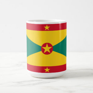 Grenada flag coffee mug