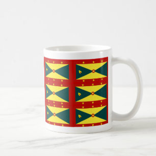 Grenada flag coffee mugs