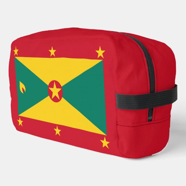 Grenada flag dopp kit (Left Corner)