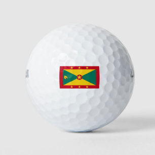 Grenada Flag Golf Balls
