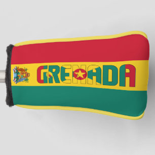 Grenada Flag Gorgeous Patriotic Golf Head Cover