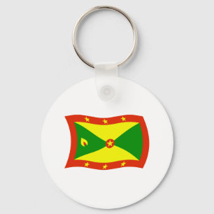 Grenada Flag Keychain