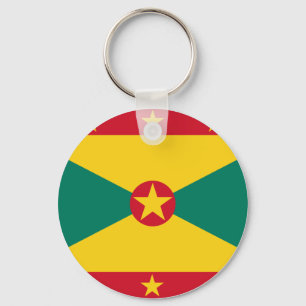 Grenada Flag Keychain