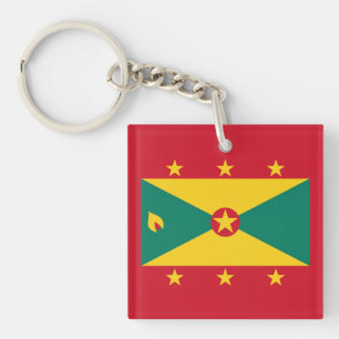 Grenada Flag  Keychain