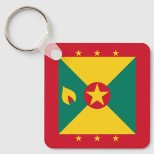 Grenada Flag Keychain