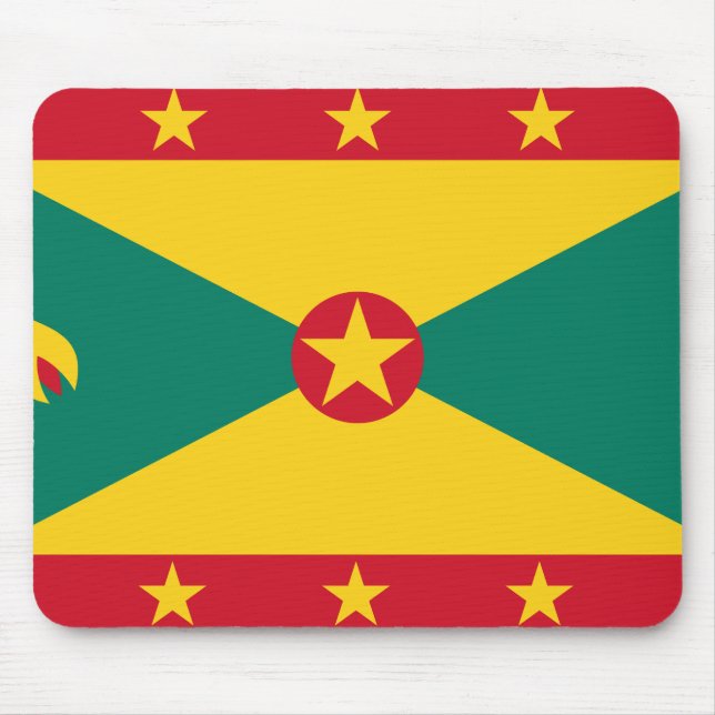 Grenada Flag Mouse Pad (Front)