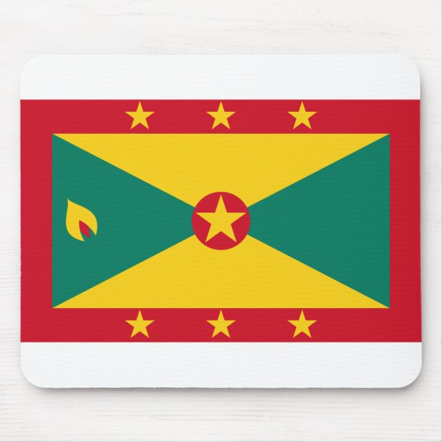 Grenada Flag Mouse Pad (Front)