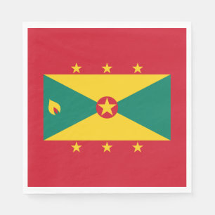 Grenada Flag Napkin