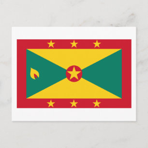 Grenada Flag Postcard