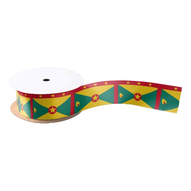 Grenada Flag Satin Ribbon (Spool)