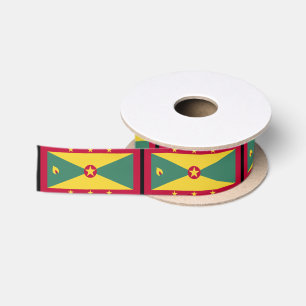 Grenada Flag Satin Ribbon