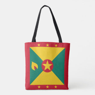 Grenada Flag Tote Bag