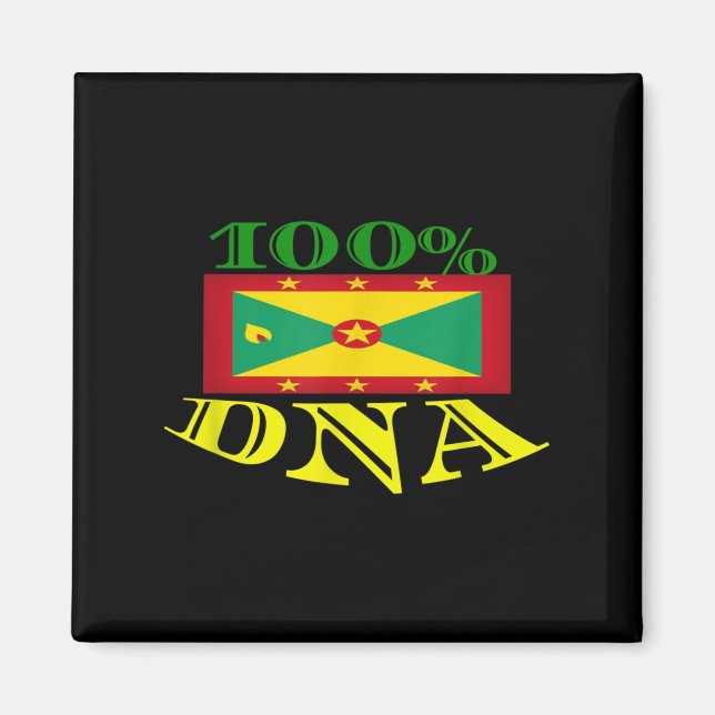 Grenada Flag Vacation And Motivation  Magnet (Front)