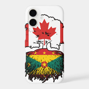Grenada Grenadian Canadian Canada Tree Roots Flag