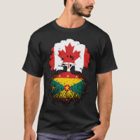 Grenada Grenadian Canadian Canada Tree Roots Flag