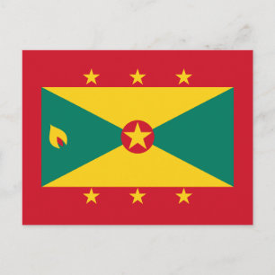 Grenada – Grenadian Flag Postcard