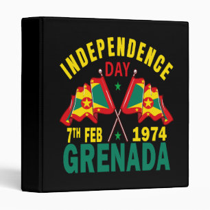 Grenada Independence Day Binder