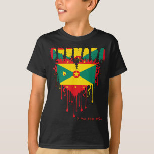 Grenada Independence Day Grenadian 50th T-Shirt