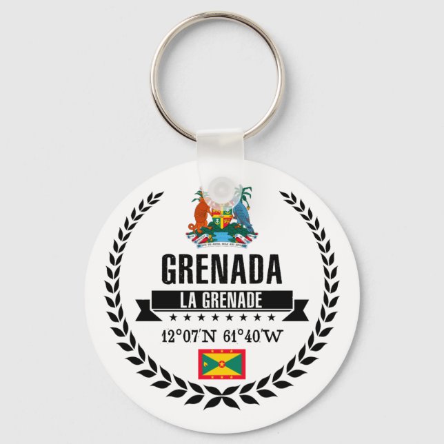Grenada Keychain (Front)