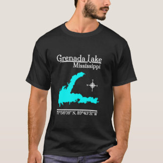 Grenada Lake Mississippi Long Sleeve T Shirt