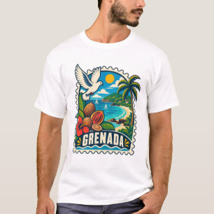 Grenada Mid-Century Caribbean T-Shirt