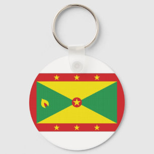 Grenada National Flag Keychain