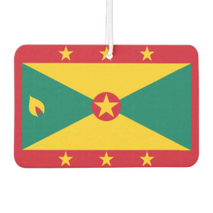 Grenada National World Flag Air Freshener