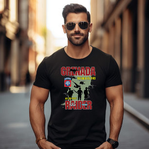 Grenada Raider 82nd ABN dark t-shirt