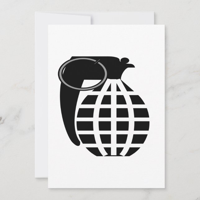 Grenade Invitation (Front)