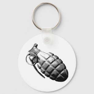 Grenade Keychain