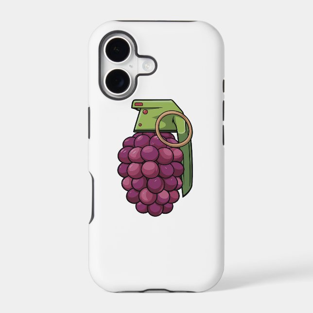 Grenade made of grapes (Back)