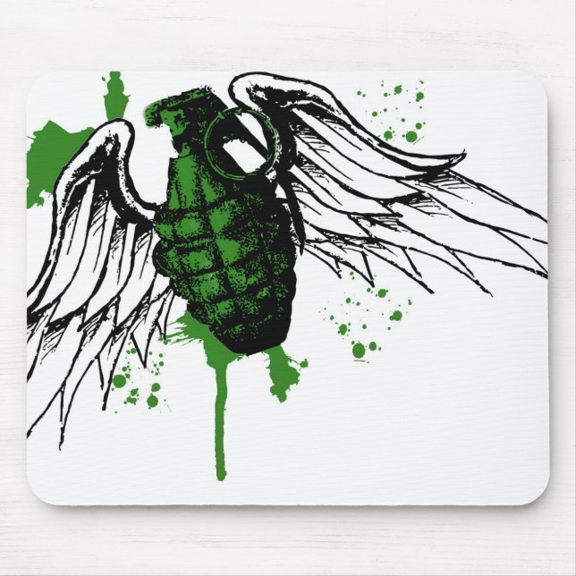 Grenade Mouse Pad (Front)