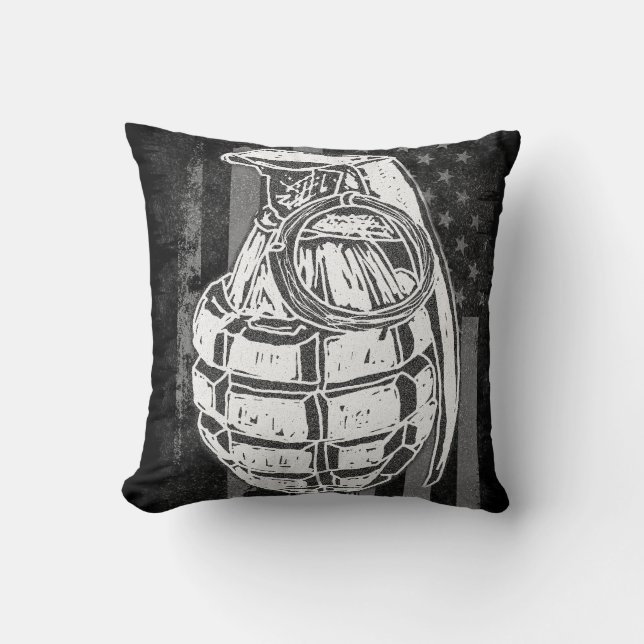 grenade pillow (Front)