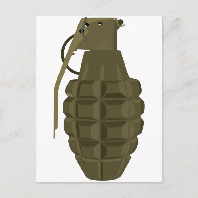 Grenade Postcard (Front)