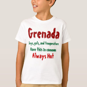 Grenade, t-shirts pour filles chaudes et garçons