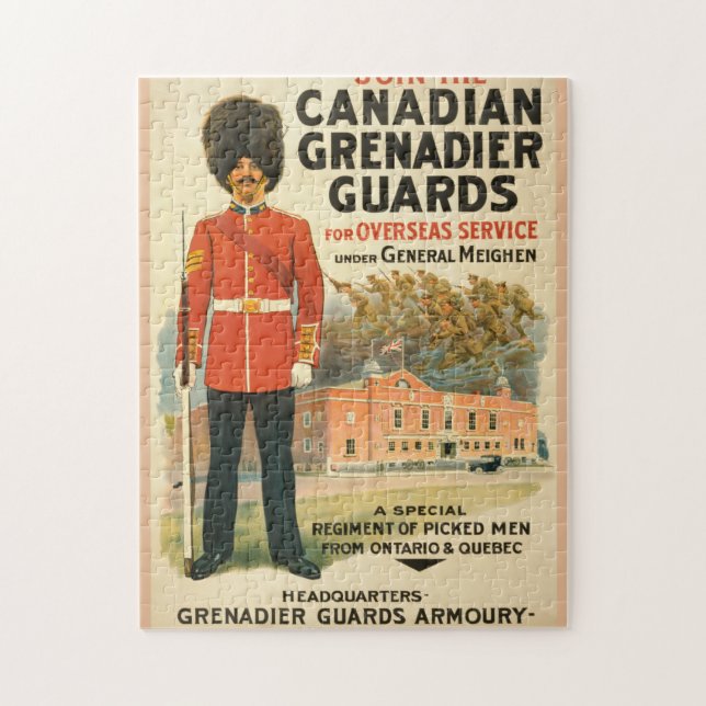 Grenadier Armoury- Montreal Jigsaw Puzzle (Vertical)