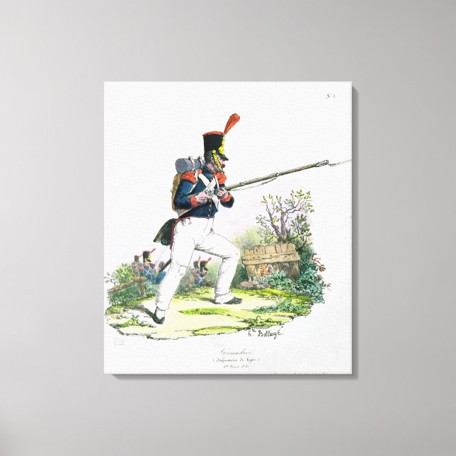 Grenadier Guard Canvas Print (Front)
