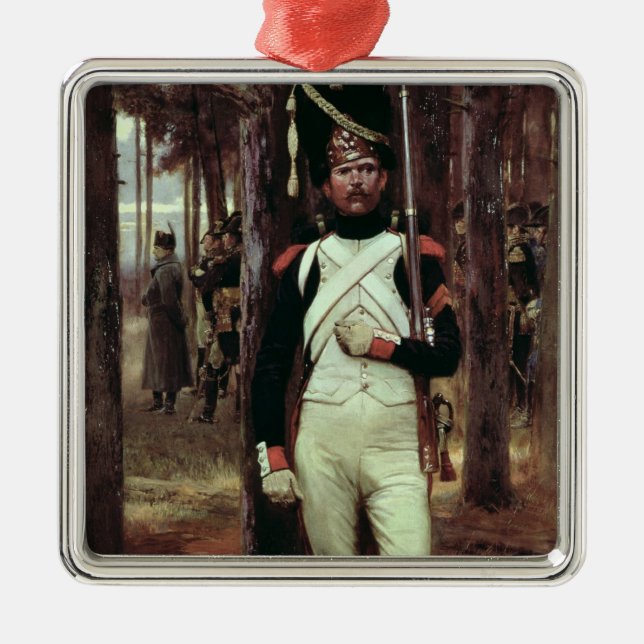 Grenadier Guard Metal Ornament (Front)